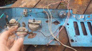 Трактор Т-40АМ восстановление проводки,проверка генератора.