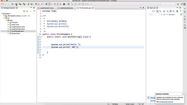 4. Difference between print and println смотреть онлайн