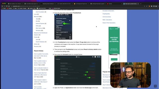 Docker Desktop 4.6.0 macOS Monterey Engine Corrupted | Solution смотреть онлайн