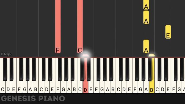 Interstellar Piano Tutorial Easy Slow Hans Zimmer for Beginners + Sheet Music смотреть онлайн