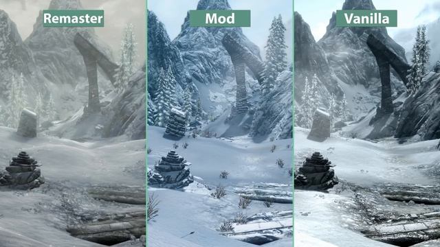 Skyrim – Special Edition Remaster vs. RealVision ENB Mod Collection Trailer Graphics Comparison смотреть онлайн