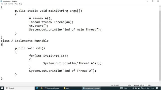 Runnable Interface in Java | Creating A Java Thread By Using Runnable Interface | Multithreading смотреть онлайн
