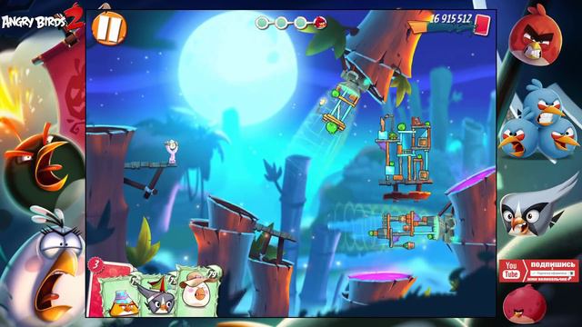 Angry Birds 2 #111 ПЛЯЖНЫЕ ШЛЯПЫ (954-960 lvl) Геймплей Прохождение Gameplay смотреть онлайн