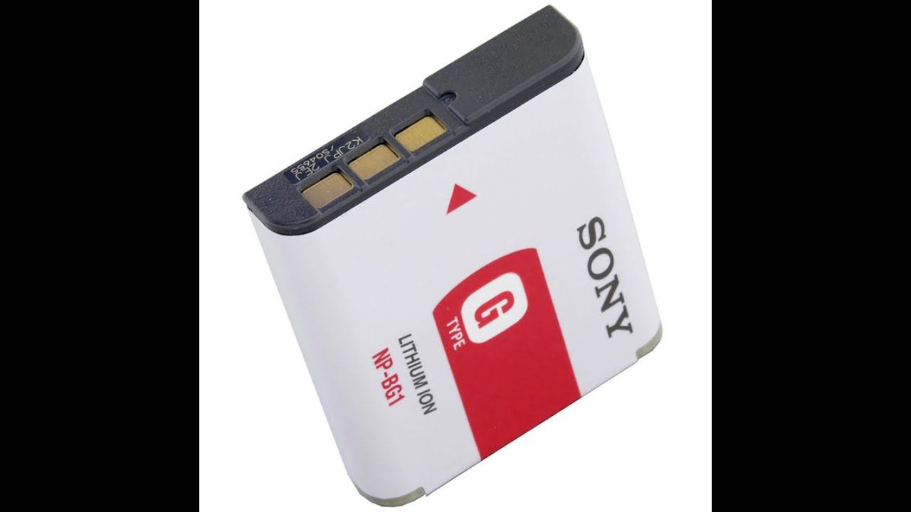 Аккумулятор фотоаппарата SONY NP-BG1 смотреть онлайн