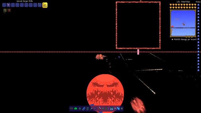 Terraria Supreme Buffed Sniper Rifle vs Calamity Mod Boss Rush смотреть онлайн
