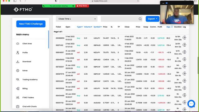 FTMO 3,821 dollar payout and handling losses смотреть онлайн