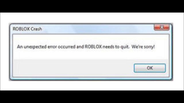 Roblox Crash Error смотреть онлайн