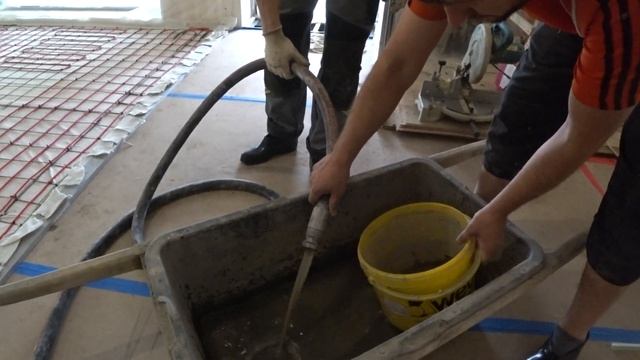 наливной пол Weber vetonit 4350 механизированным способом смотреть онлайн