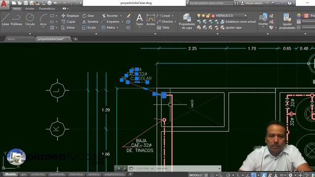 Plano Instalacion Hidraulica Autocad 3/12 Calentadores смотреть онлайн