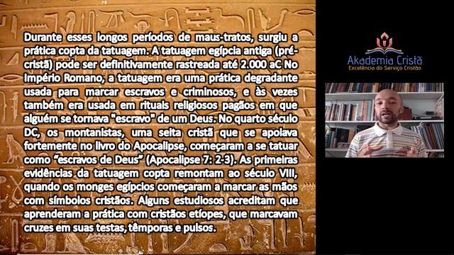 ?Porque um cristão copta faz tatuagem? Akademia Cristã - Vídeo bombástico!!!??? смотреть онлайн