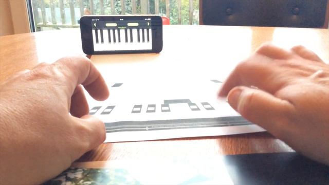 Print Your Own Paper Piano The Amazing iPhone App смотреть онлайн