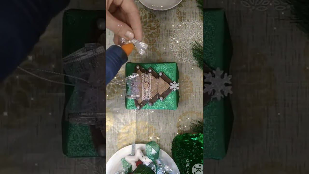 DIY Christmas decor quickly and effectively #shorts смотреть онлайн