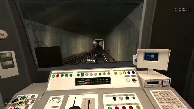 Карта Gm_metro_modldl_v1. Поездка на Номерном, на Яузе и на 81-717.6/714.6 по ЛДЛ смотреть онлайн