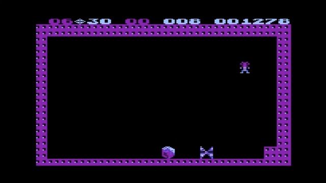 Atari XL - Boulder Dash Gameplay смотреть онлайн