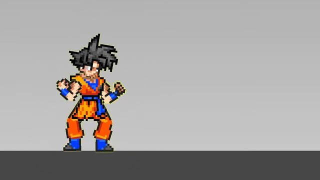 pixel goku || Stick Nodes смотреть онлайн