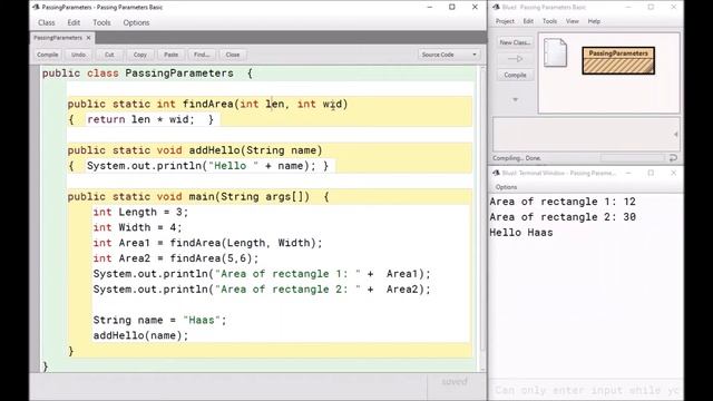Passing Parameters Java AP Computer Science смотреть онлайн