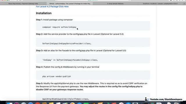 #192 Make E-com in Laravel 6 | Payumoney Payment Gateway (I) | softon/indipay Package | PayU API смотреть онлайн
