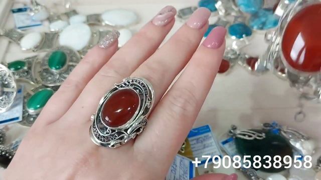 Серебро925 ?Дагестанские украшения ?Природные вставки ?11.05.22г. смотреть онлайн