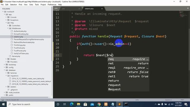 Multiple Authentication In Laravel Without Jetstream | Laravel Tutorial смотреть онлайн