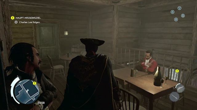 Benjamin Franklin ⇒ ASSASSINS CREED III [003][REMASTERED]⚔️🗡️ смотреть онлайн
