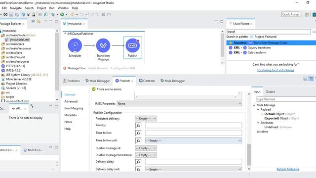 MuleSoft JMS Tutorial | Publish Message to ActiveMQ in Mule 4 | Mule 4 ActiveMQ Beginners Tutorial смотреть онлайн