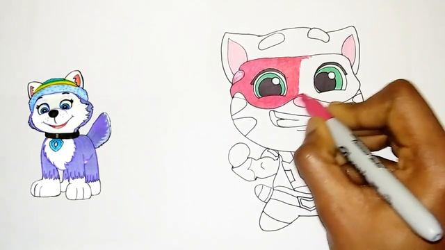 Talking Tom Heroes - Friendship is a Superpower | How To Draw Talking Tom From Talking Tom Heroes смотреть онлайн