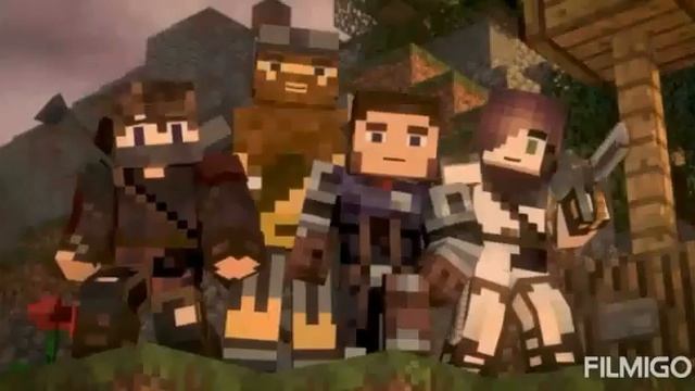 Сильней, майнкрафт песня (на русском) | Stronger TheFatRat Song Animation IN RUSSIAN