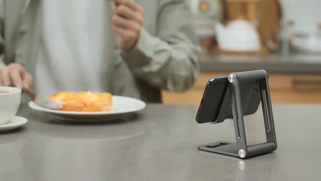 Aluminum Cell Phone Stand ~|~Tablet Stand ~|~ Adjustable Compatible for iPad pro, IPhone ~ UGREEN смотреть онлайн