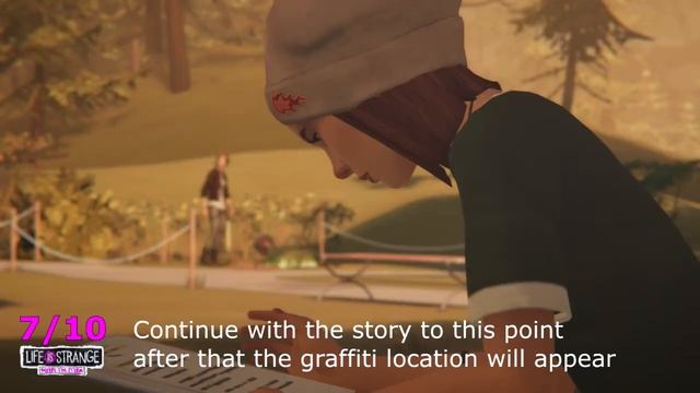 Life is Strange Before the Storm - Episode 2: Brave New World - Graffiti Locations смотреть онлайн
