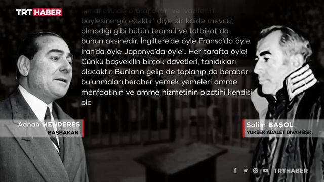 Yassıada Yargılamalarının Ses Kayıtları TRT Haber'de