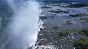 Посещаю самый большой водопад в мире -водопад Виктория
