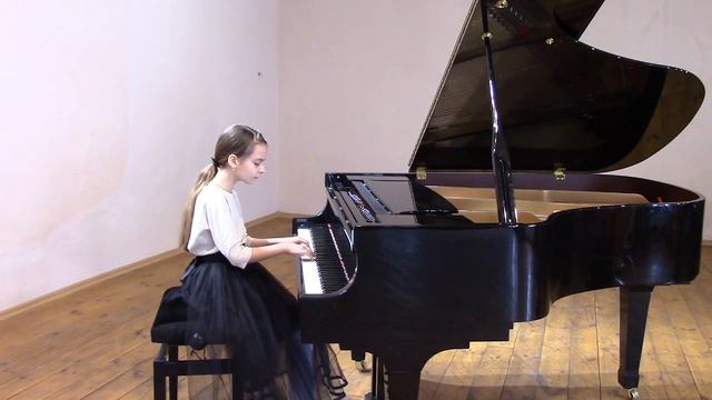 Этюд Бертини ор. 29 16 исп. Пистол  Мишель 9 лет
