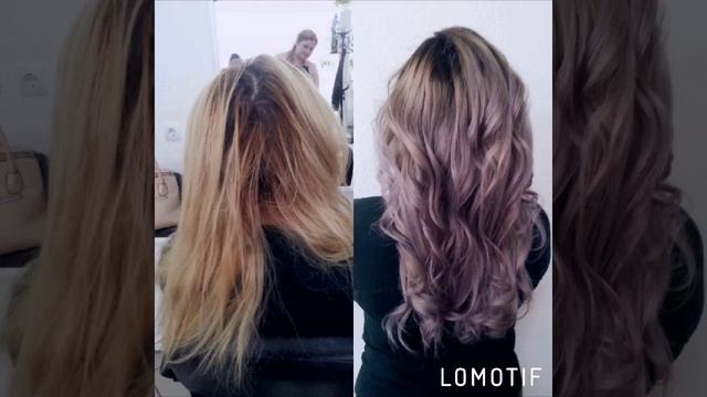 Окрашивание волос silver voilet "Лесная фиалка" Авторская студия Стилиста Анжелики Черновой смотреть онлайн