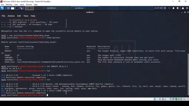 Hacking Metasploitable2 with Kali Linux - Exploiting Port 25 SMTP смотреть онлайн