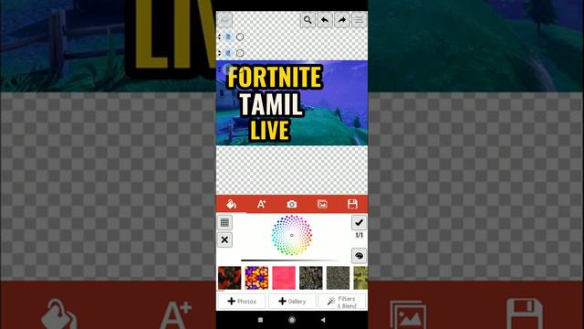 HOW TO MAKE CUSTOM LIVE THUMBNAILS ON ANDROID | TAMIL TUTORIAL | HALLOW | REQUESTED VIDEO смотреть онлайн