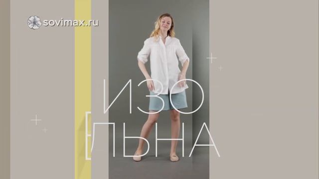 Натуральные одежда! Платья и сарафаны из льна Sovimax смотреть онлайн