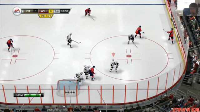 NHL 13 Карьера за Pittsburgh penguins - серия 8 - против washington capitals смотреть онлайн