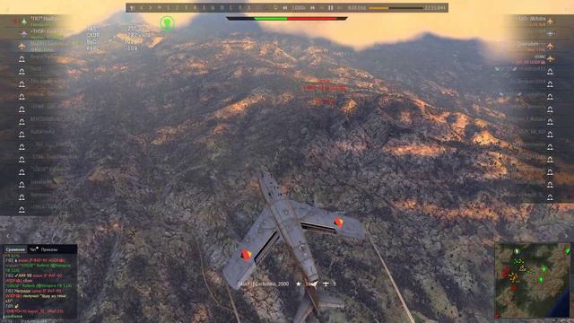 MiG-15bis vs MiG-17AS + G.91 R/4 + F-86F-40 [#1] | War Thunder смотреть онлайн
