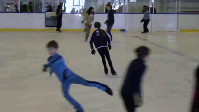 Фигурное катание. Софья Волкова. Тренировка. г. Санкт-Петербург. смотреть онлайн