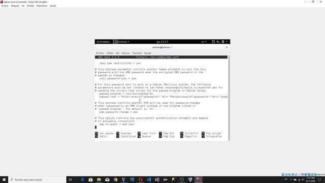 Instalación y Configuración de Servidor Samba - Debian 8.5 смотреть онлайн