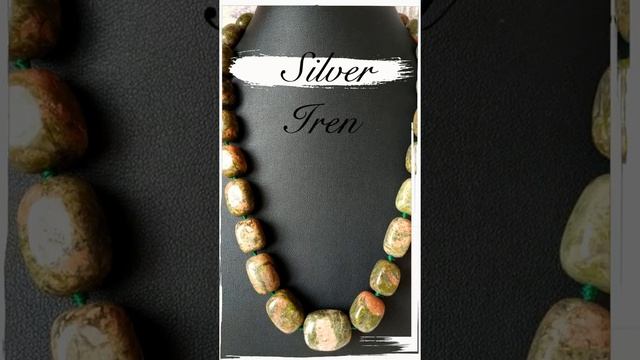 Колье из яшмы унакит смотреть онлайн