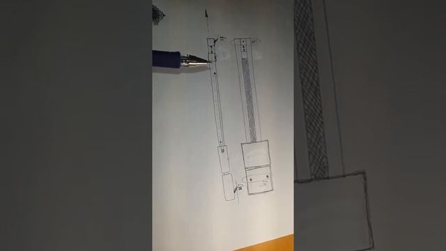 Приспособление для протяжки шнура подо льдом. смотреть онлайн