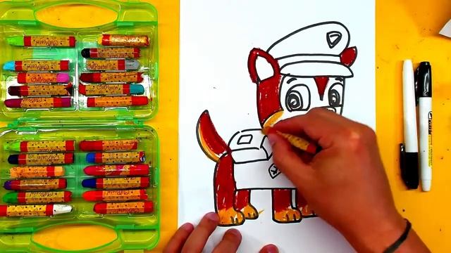 Гонщик и Крепыш из Патруля ? РыбаКит папа рисует смотреть онлайн