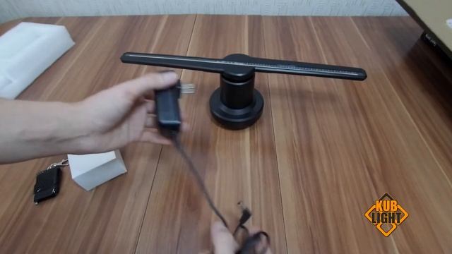 Обзор на голографический 3D вентилятор смотреть онлайн