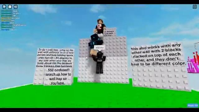 (Roblox) How to wall jump glitch (tutorial) смотреть онлайн