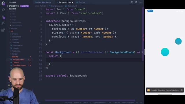 Reflectly Color Selection - “Can it be done in React Native?” смотреть онлайн