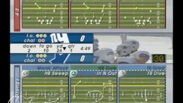 Madden NFL 2003 GameCube Gameplay - Giants and Dallas смотреть онлайн