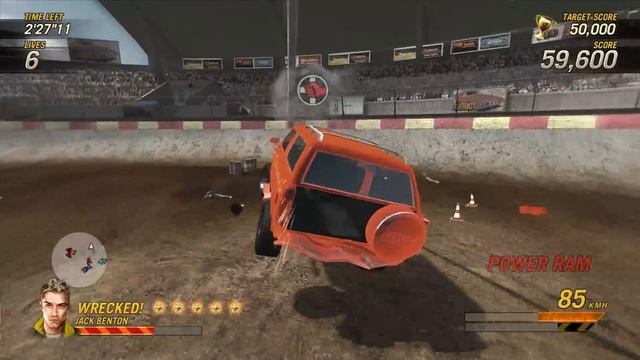 FlatOut Ultimate Carnage - Deathmatch Derby Bowl 2 HD (1080p) Gold смотреть онлайн
