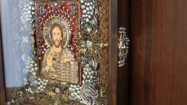 Икона литая Господь Вседержитель смотреть онлайн