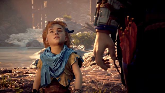 Horizon zero dawn 4K HDR 60fps - Aloy's childhood - 에일로이의 어린시절 смотреть онлайн
